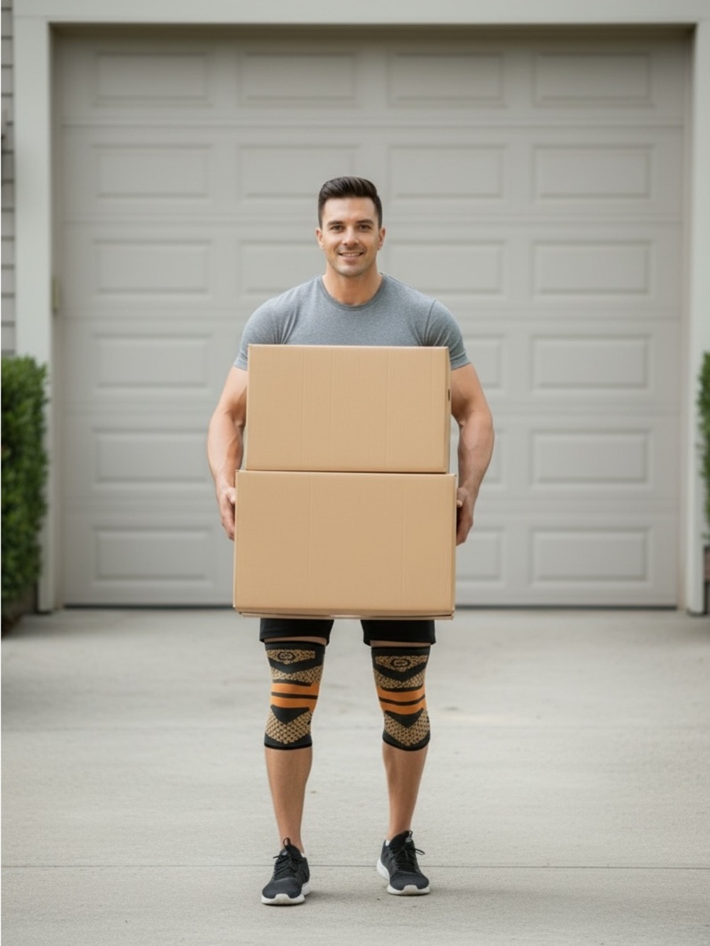 NEENCA Professional Knee Copper Compression Sleeves, package of (2)